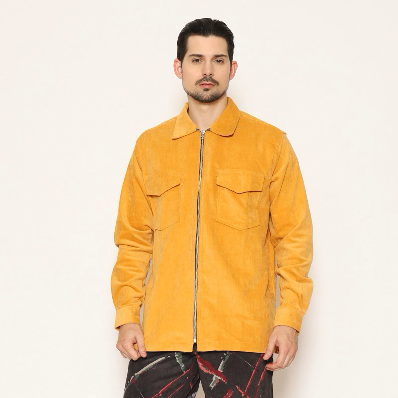 Kiko ina Corduroy Harrington jacket in Mustard