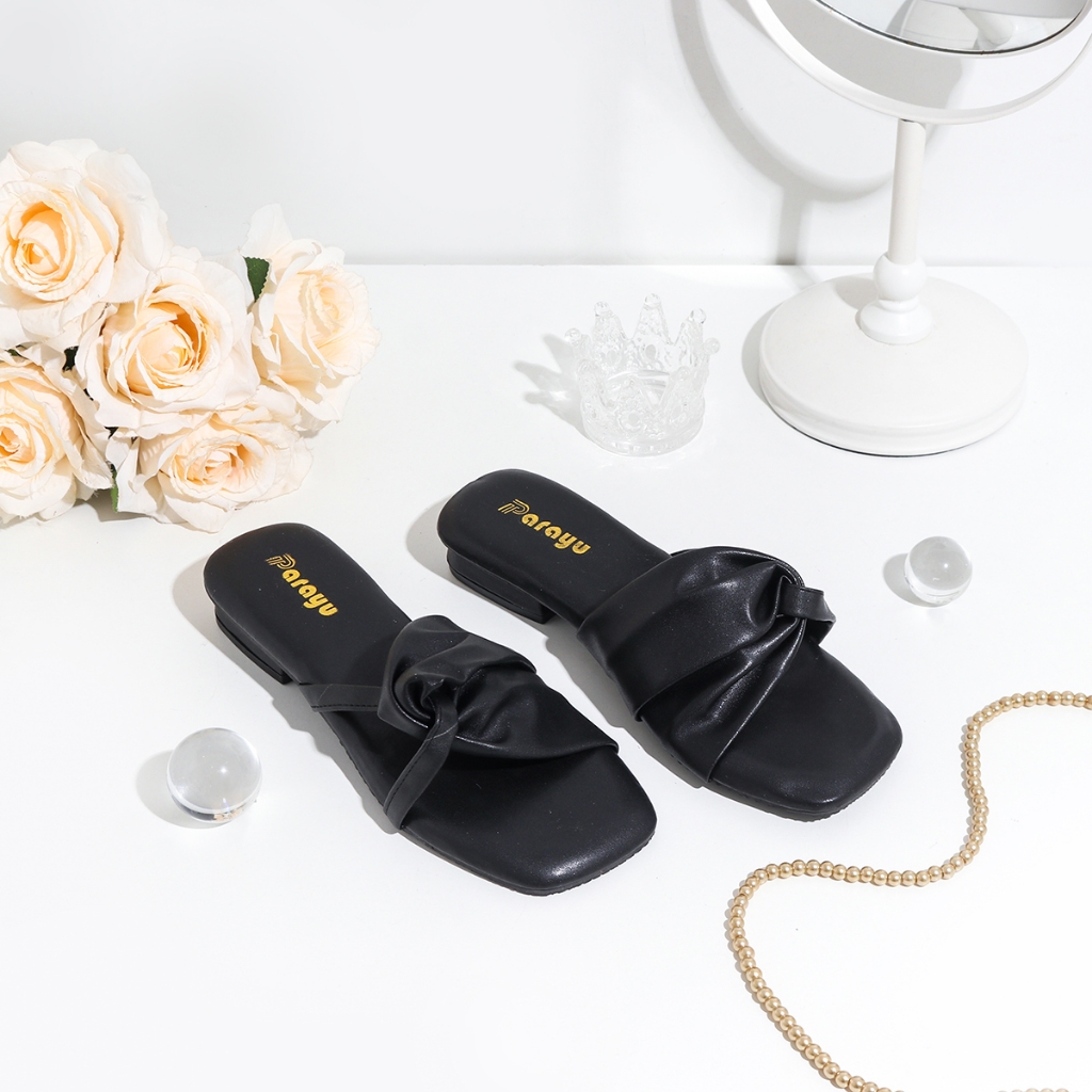 Parayu - Sandal Wanita Lilia Heels Korean Style