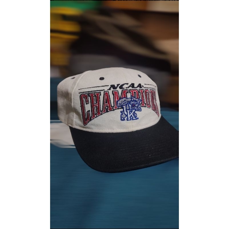 VINTAGE SNAPBACK "KENTUCKY WILDCATS NCAA" 90s by Lee Sport