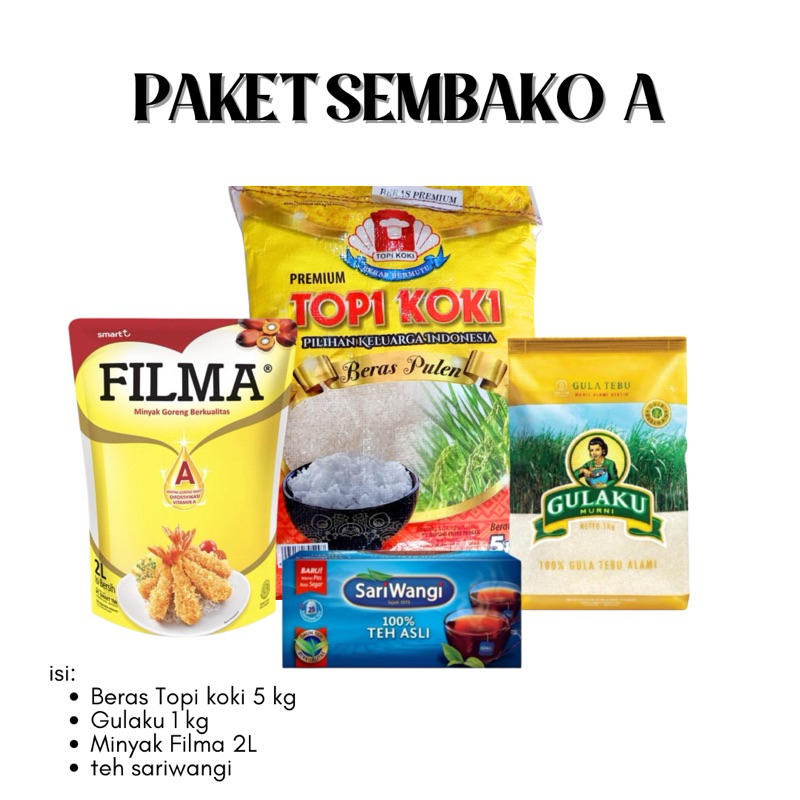 

PAKET SEMBAKO HEMAT