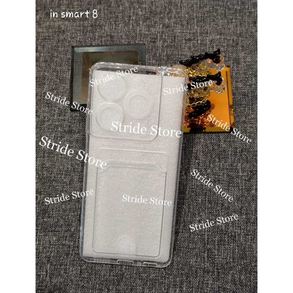 PROMO TERMURAH case infinix zero 3 4g infinix zero 3 5g infinix smart 8 hot 4i card case bening slot
