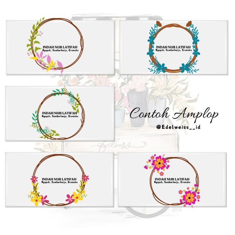 

Amplop kondangan custom isi 50-100pcs start from 20k