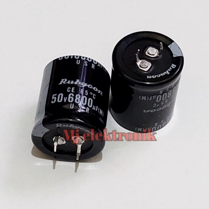 Elco 6800uf 50v elko Rubycon 6800uf 50v For Audio