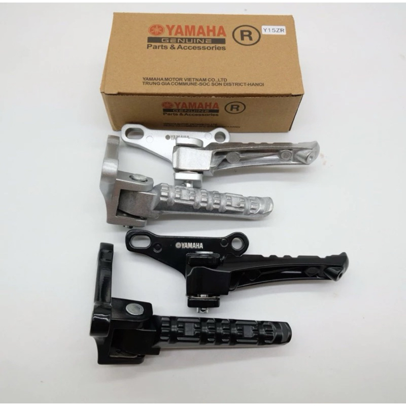 Footstep Step/Step Belakang MUFAC MX KING MX NEW Jupiter MX New Variasi Silver And Black BigBos Vari