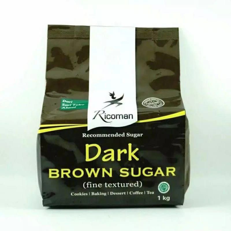 

Ricoman Dark Brown Sugar 100gr [REPACK]