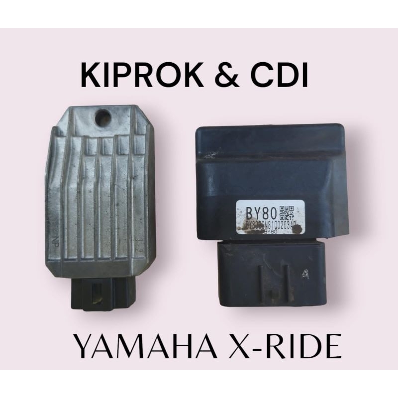 cdi dan kiprok yamaha x ride x-ride BY80