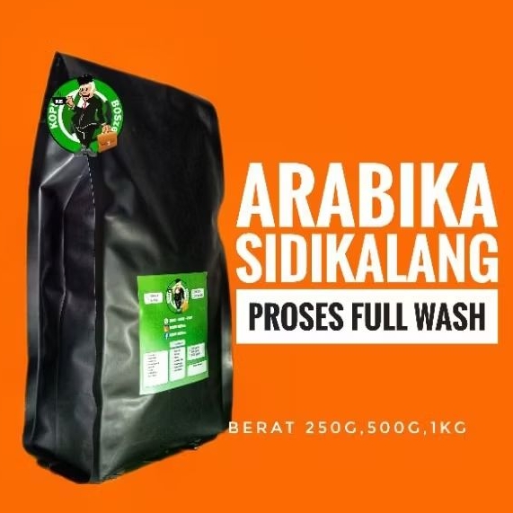 

Kopi Arabika SIDIKALANG Premium Medium Roast Proses Full Wash