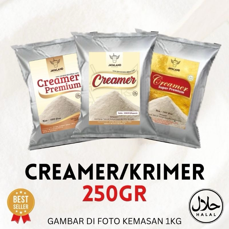 

250gr Creamer Bubuk Javaland / Krimer Bubuk Pengental Minuman [HAOYUMM]