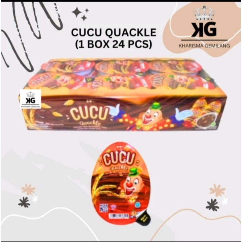 

CUCUQUACKLE BOX ISI 24 PCS Snack Pasta cocok colek cokelat Manis anak dewasa Murah