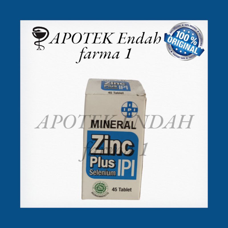 IPI MINERAL ZINC PLUS SELENIUM suplemen kesehatan