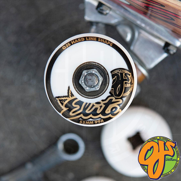 OJ WHEELS 55mm Elite Hardline 99a Skateboard Wheels