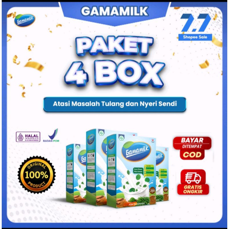 

PAKET 4 BOX GAMAMILK