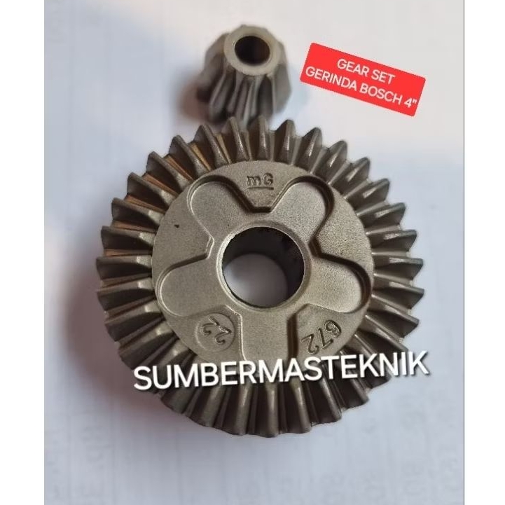 GEAR BOSCH GWS0-60 GWS 0-60 GIGI NANAS MESIN GURINDA TANGAN BOSCH 4" GWS 060 GWS060