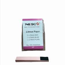 NESCO KERTAS LAKMUS LITMUS PAPER NESCO PENGECEKAN PH ASAM DAN BASA HARGA MUMER 100% ORIGINAL