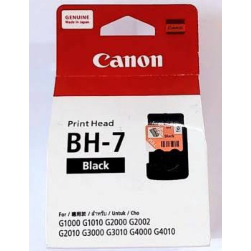 Cartridge Canon Print Head BH-7 pengganti CA-91 Black Original