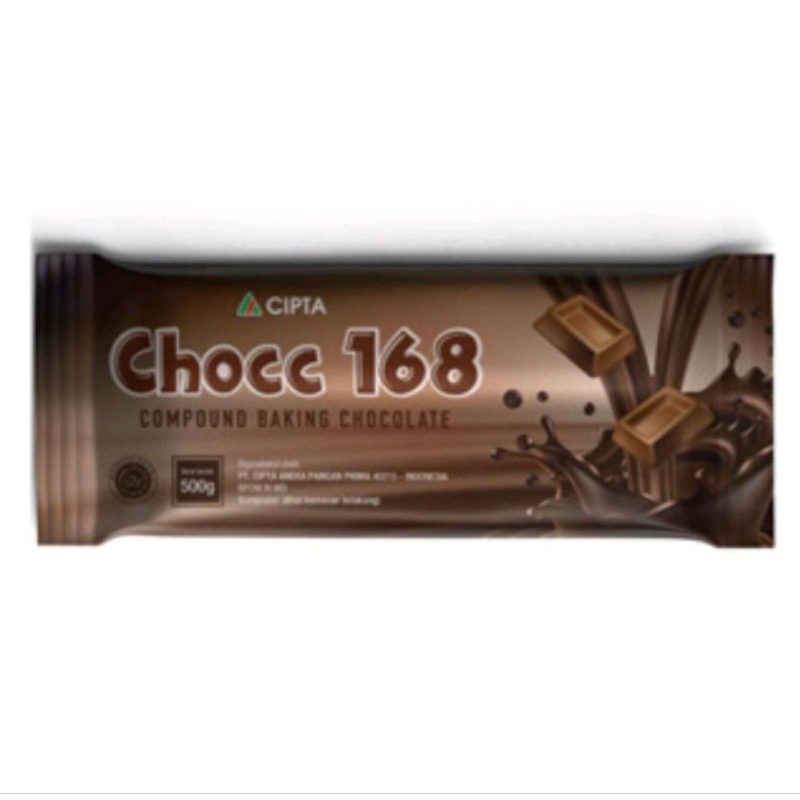 

coklat compound/coklat batang chocc 168 kemasan 500gr