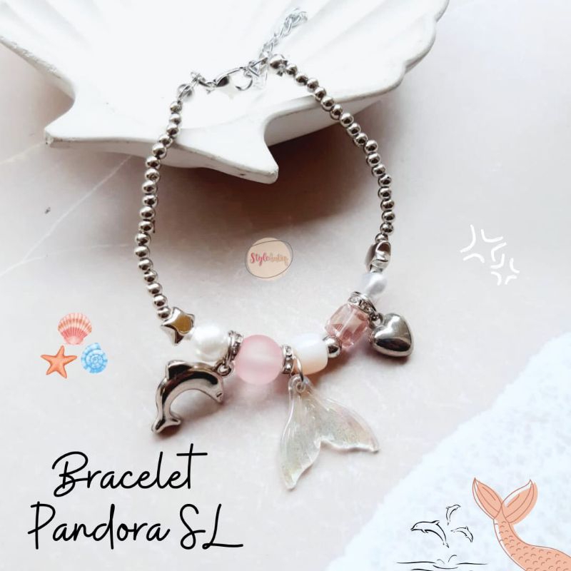 Bracelet Pandora SL/Gelang Pandora/Charms Pandora/Viral gelang Pandora