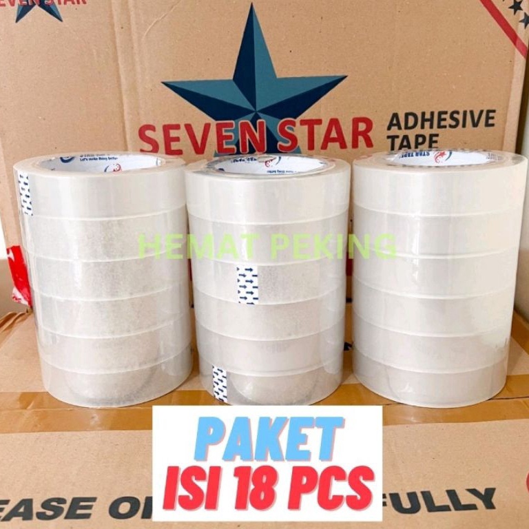 

KODE N16B Isolasi Bening Transparan 1 inch isi 18 pcs 24 mm