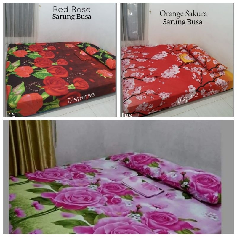 sarung busa homemade ukuran 120x200
