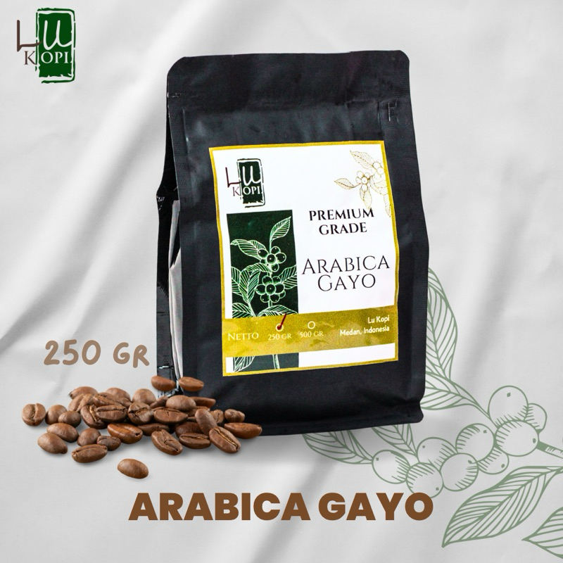 

LUKOPI Arabica Aceh Gayo Premium Grade - 250 Gram