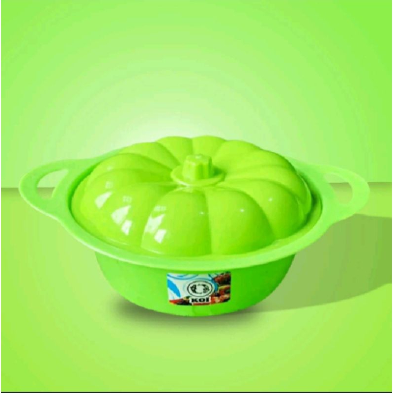 Tempat Sayur Bulat Plastik Sayur Wadah Parasmanan Bulat Plastik