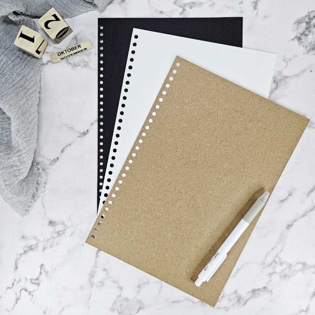 

[ TOOKE ] Divider / Index Pastel for Binder Note / Loose Leaf A5 dan B5 ( ISI 5 LEMBAR )