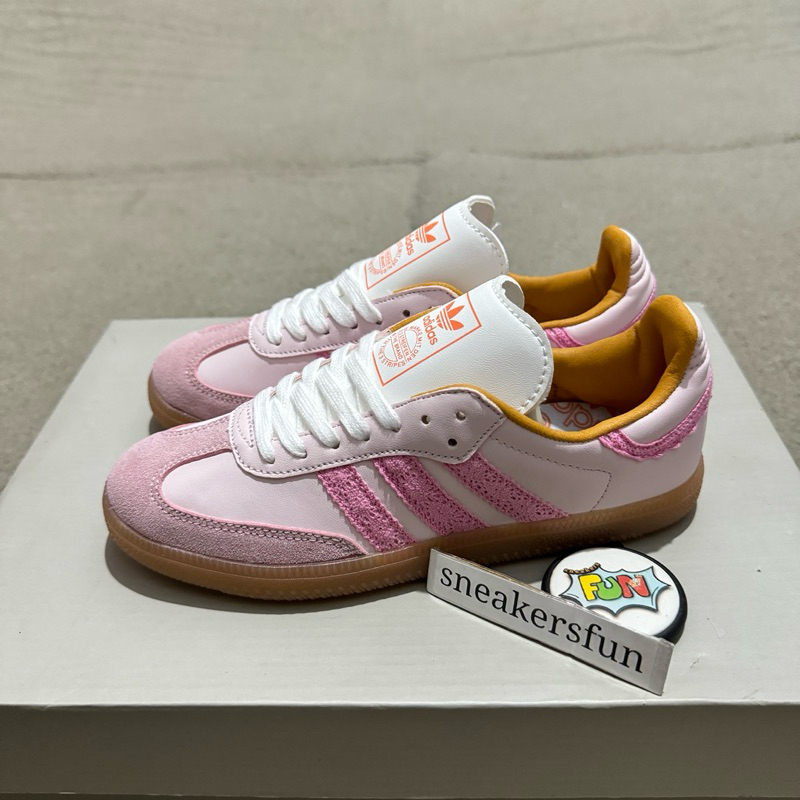 ADIDAS SAMBA LACE PINK GUM PREMIUM ORIGINAL