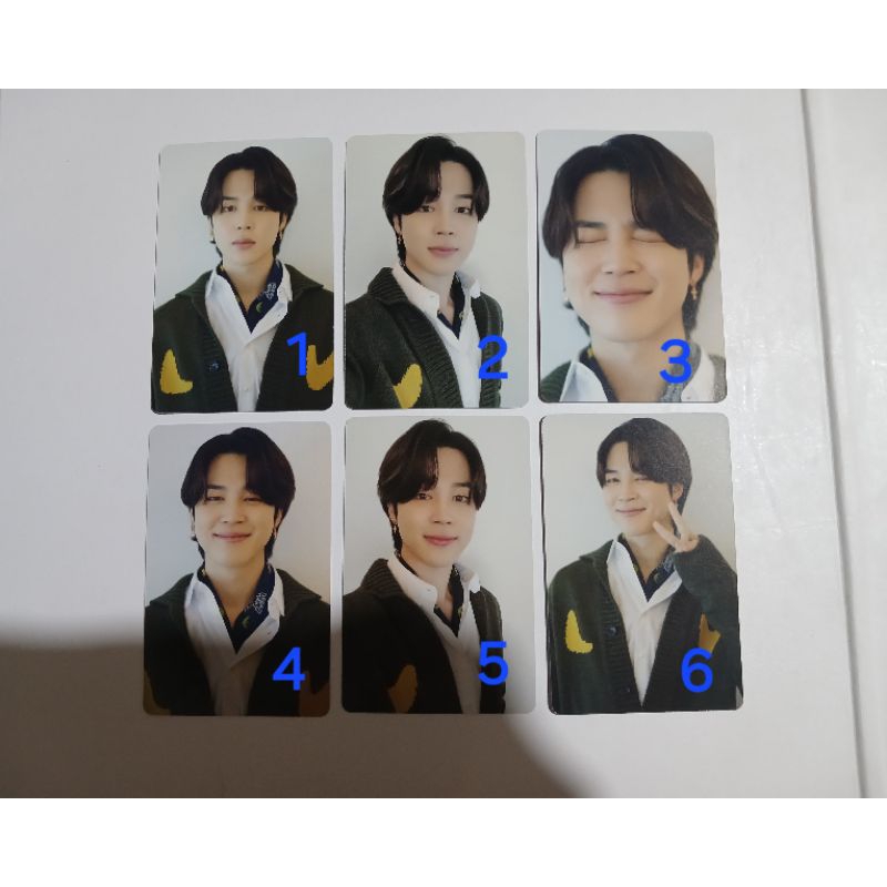 BTS Official photocard Dicon Jimin