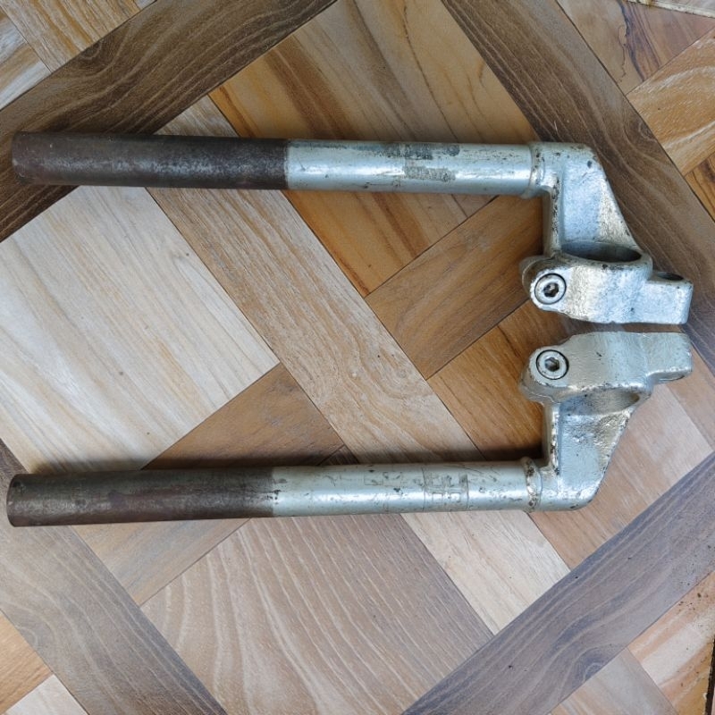 stang jepit stir steer rxz rzr rx-z kw tebal seperti original kanan kiri