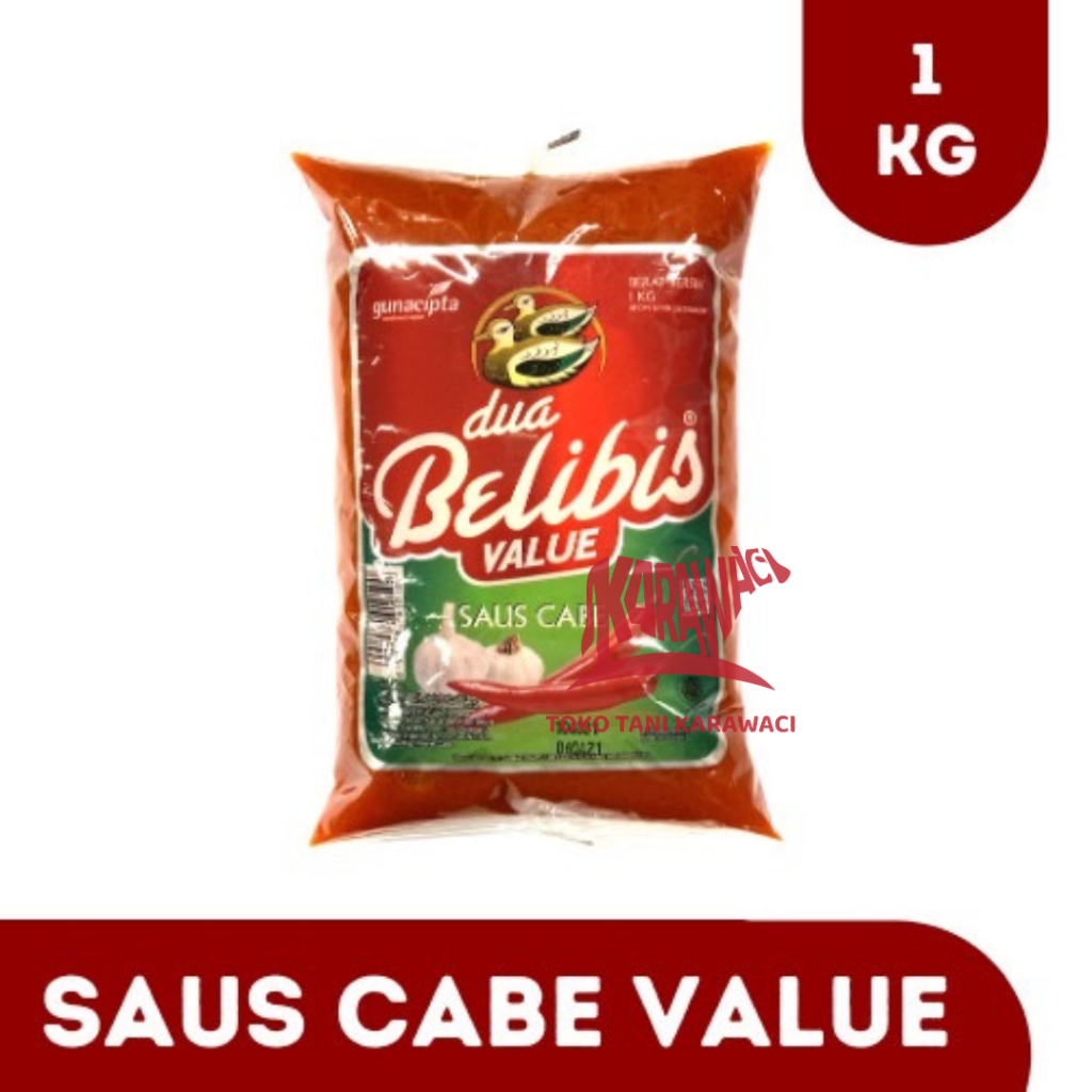 

Dua Belibis Sambal Value 1kg BANTAL Saus Cabe