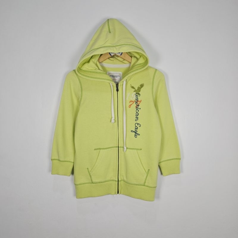 zip hoodie AMERICAN EAGLE sweater jacket resleting pria wanita remaja second preloved