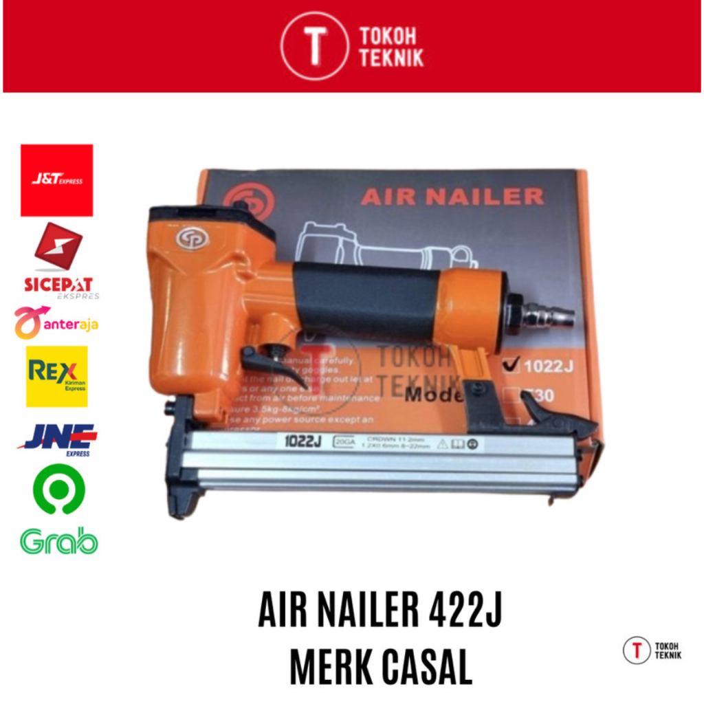 

MESIN STEPLES STAPLES ANGIN 422j TIPE PAKU U/Air STAPLER 422J CP-CASAL