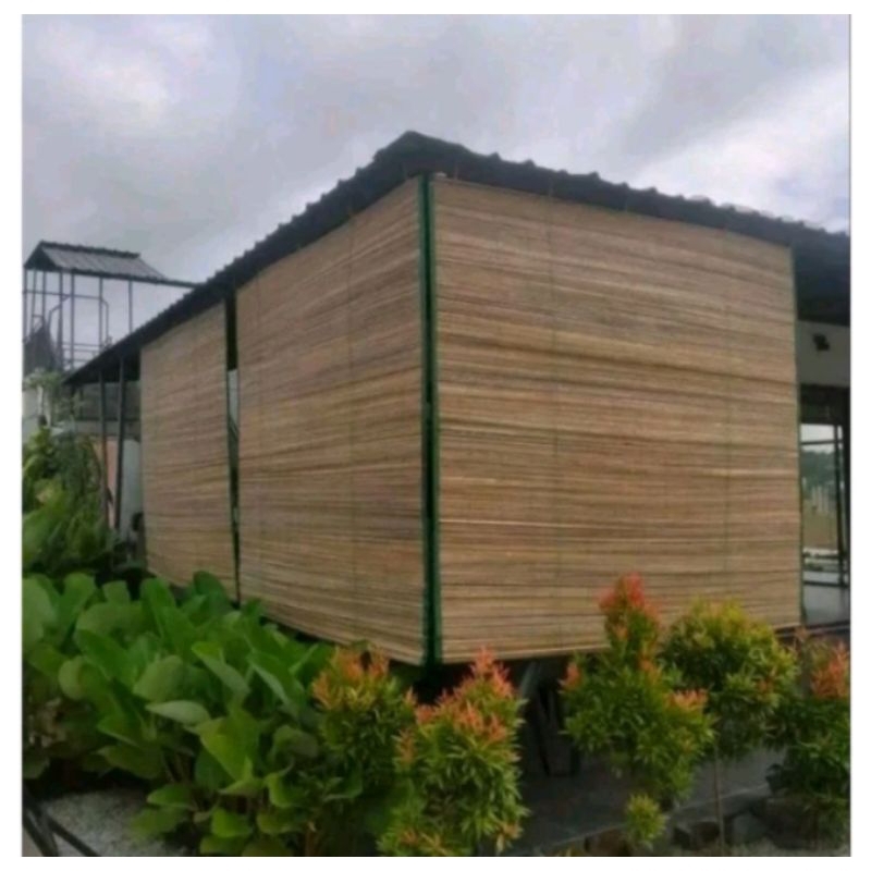 krey Tirai Bambu asli Outdoor anti panas /hujan