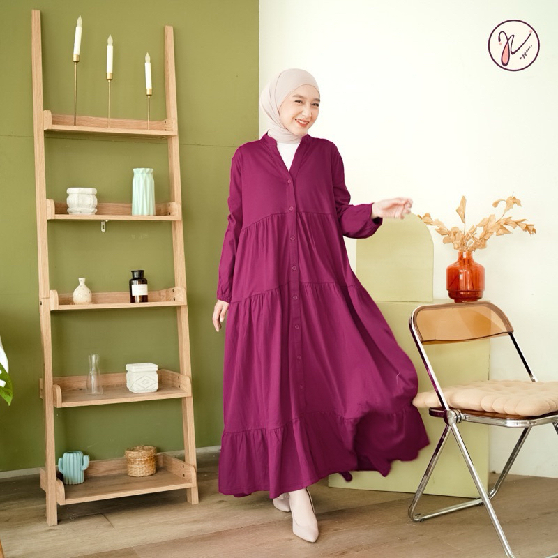 [NEW] Rury Dress - Magenta - by My Jivi