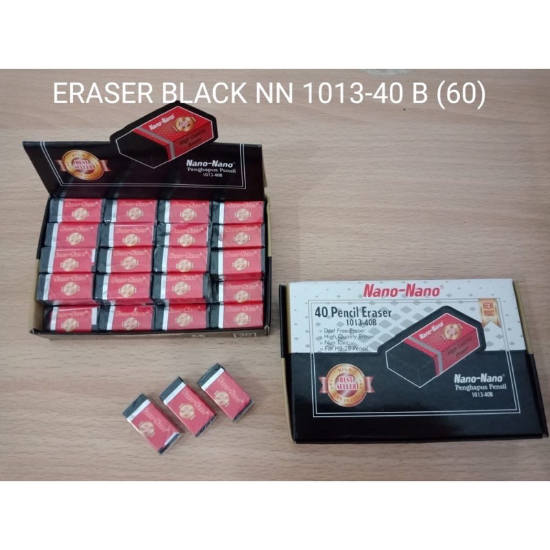 

Penghapus Pensil / penghapus nano kecil hitam dan putih / Penghapus jasco / Stip Combo