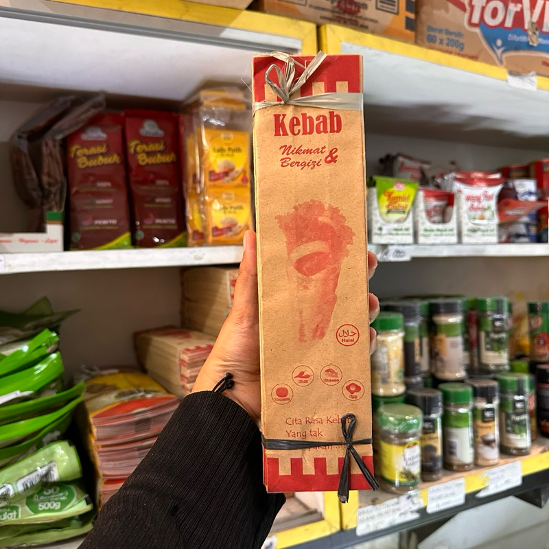 

BUNGKUS KEBAB kecil isi 50