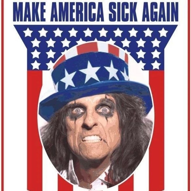 Kaos Alice Cooper vintage original