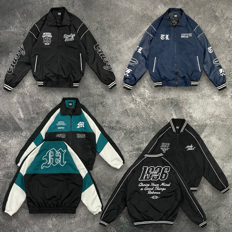 Jaket Parasut Vintage Sablon