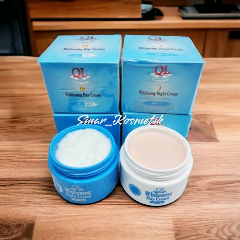 Ql Moisturaizer Cream Siang/Malam Aha and Vitamin C
