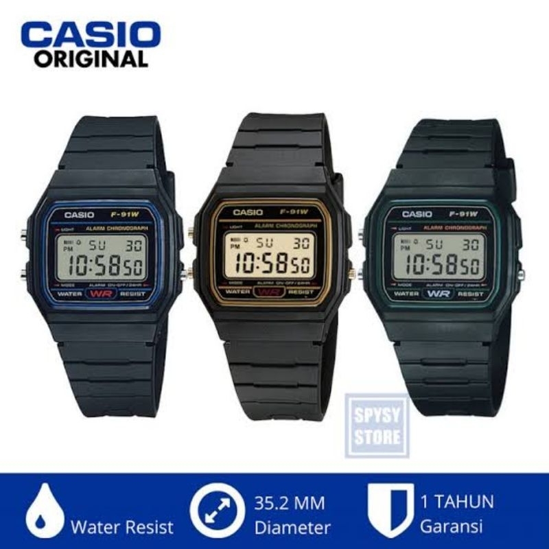 Casio F91
