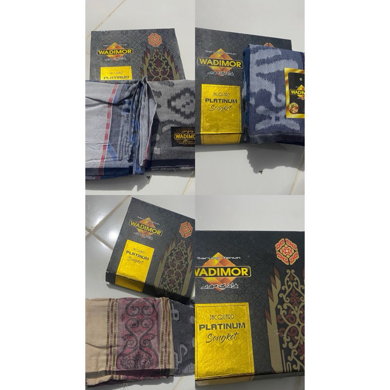 Sarung Wadimor Platinum Songket Sarung Wadimor