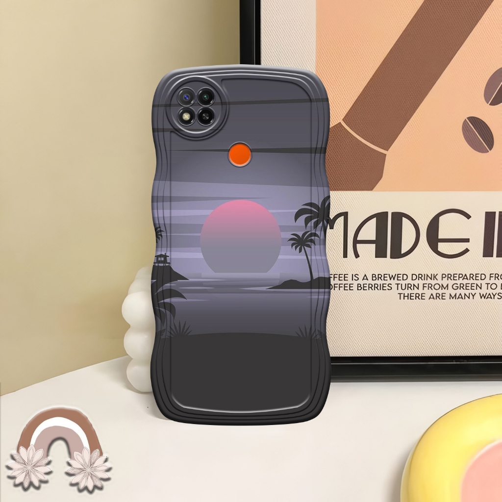 SoftCase Gelombang HP REDMI 9C - REDMI 10A - Casing REDMI 9C - REDMI 10A - Espa.id - Fashoin Case - 