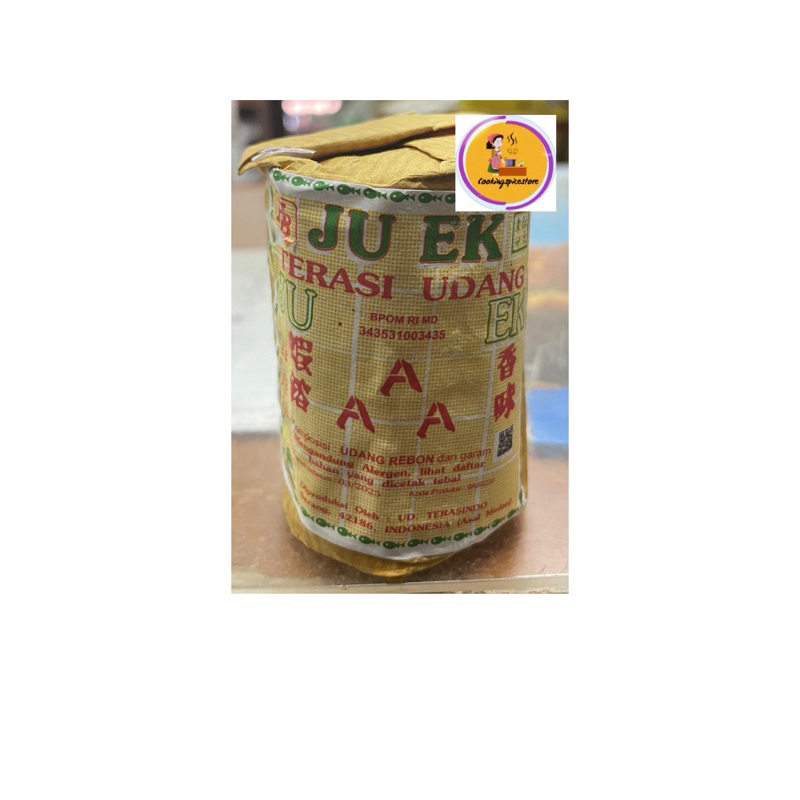 

Terasi Udang JU EK Terasi JUEK Terasi Asli Belacan Medan 135 gr