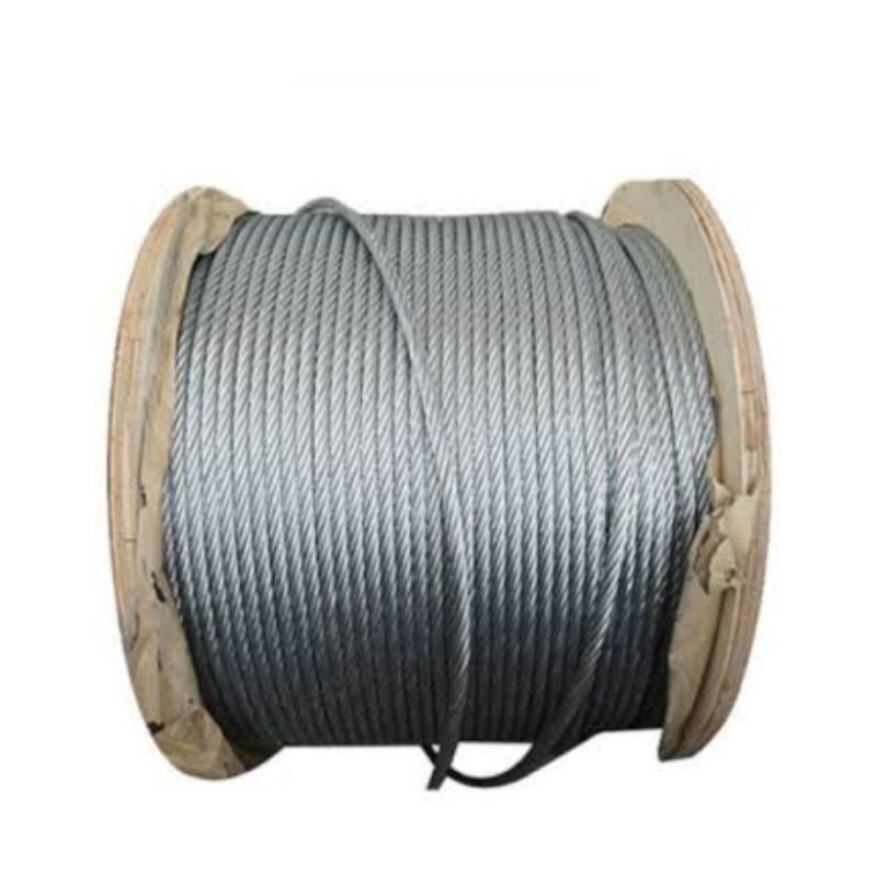 KAWAT SELING BAJA IMPORT UKURAN 6MM PANJANG 10 METER