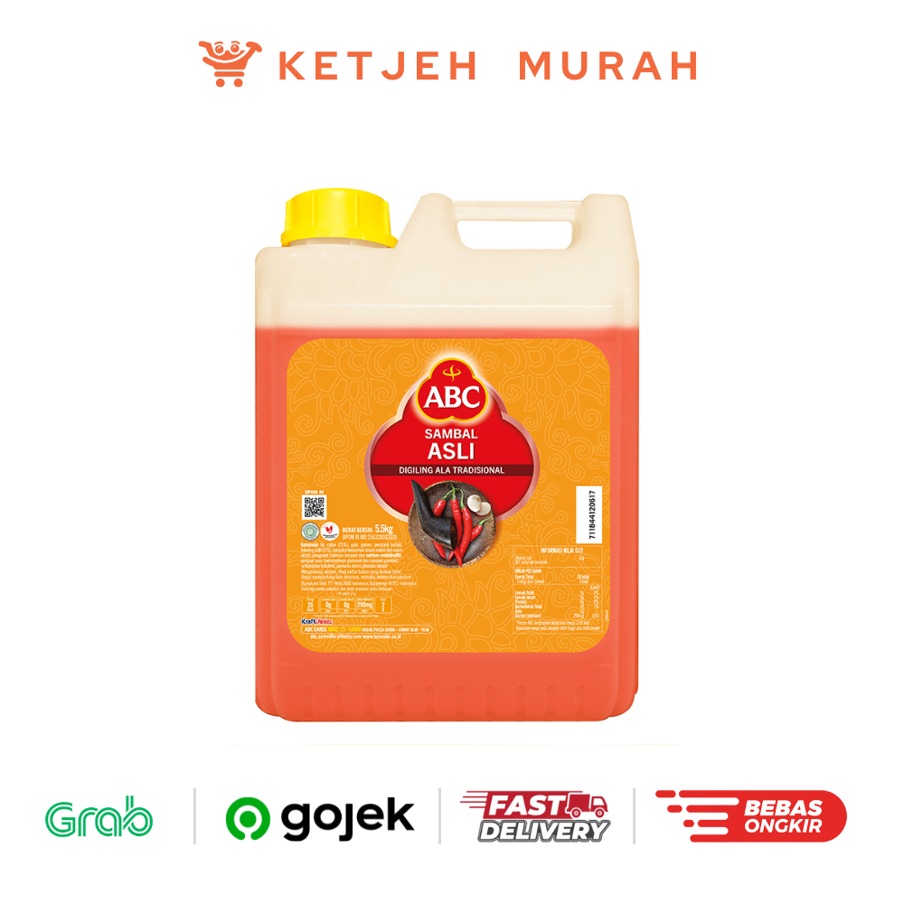 

Saus Sambal ABC Jerigen 5.5 KG