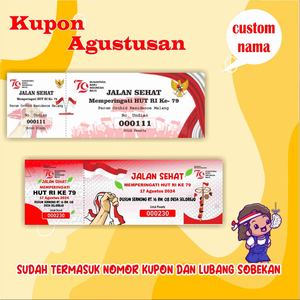 

Kupon Custom 17 Agustus