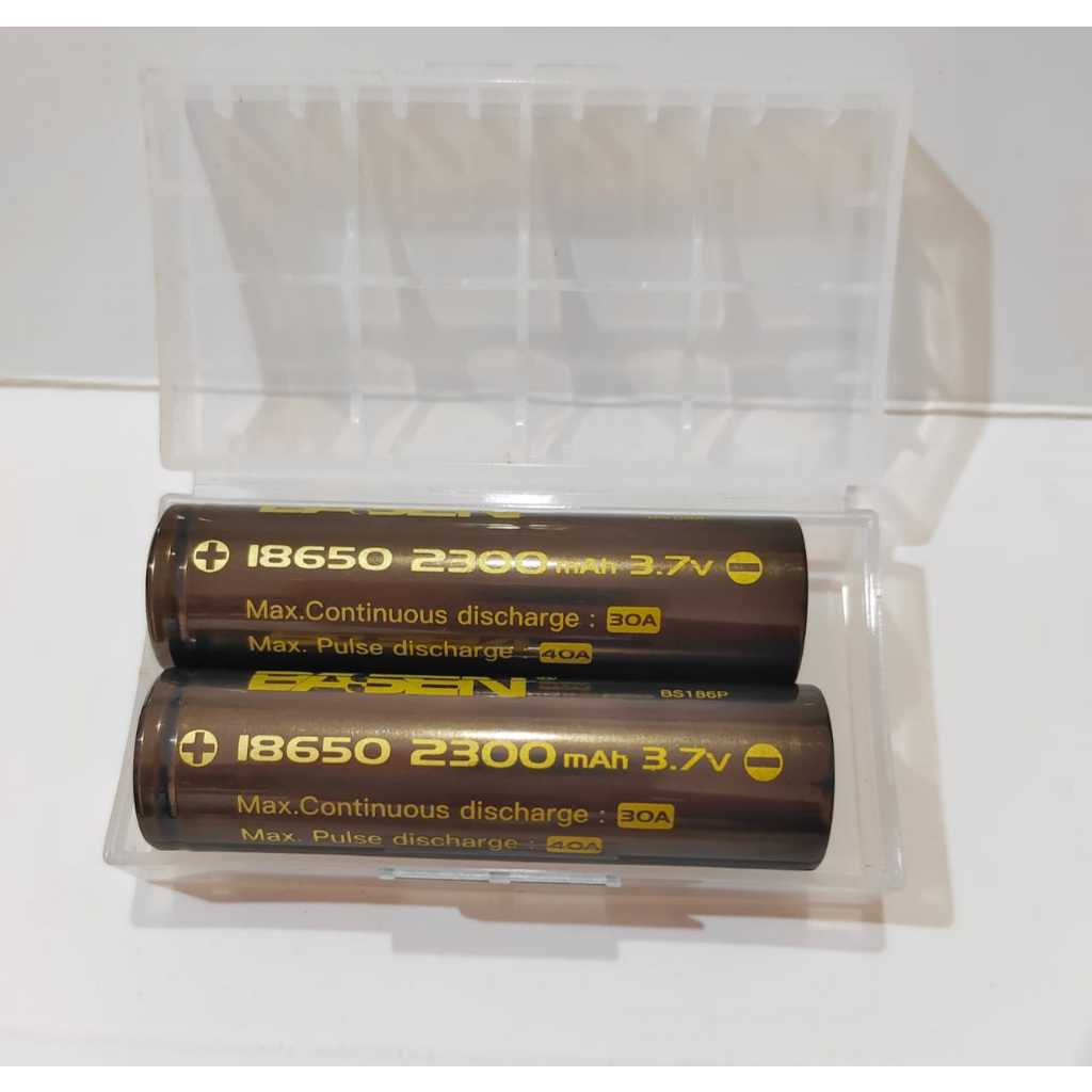 Baterai BASEN 2300mAh 40A 18650 clone