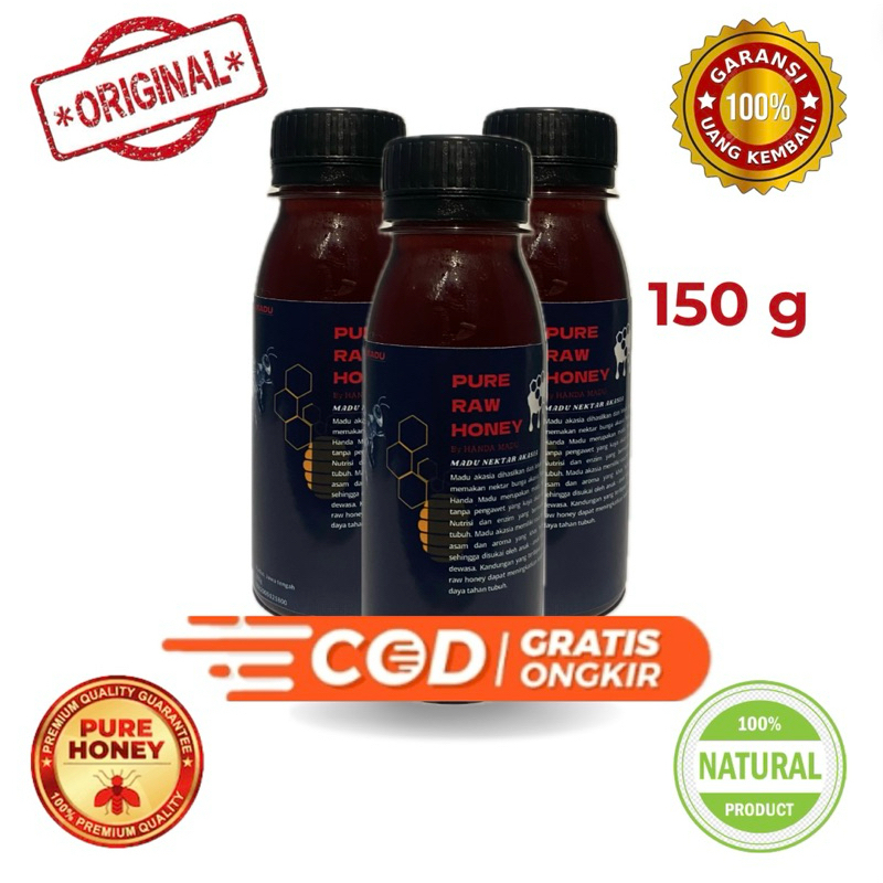 

Madu Hitam Akasia Murni 150g Asli 100% Garansi Uang Kembali