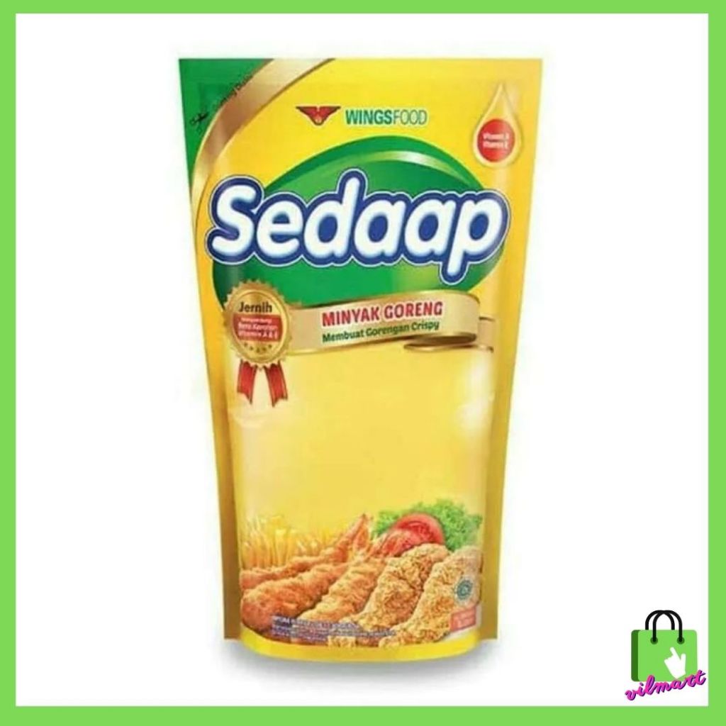 

Minyak Goreng Sedaap 1 liter / 1Lt