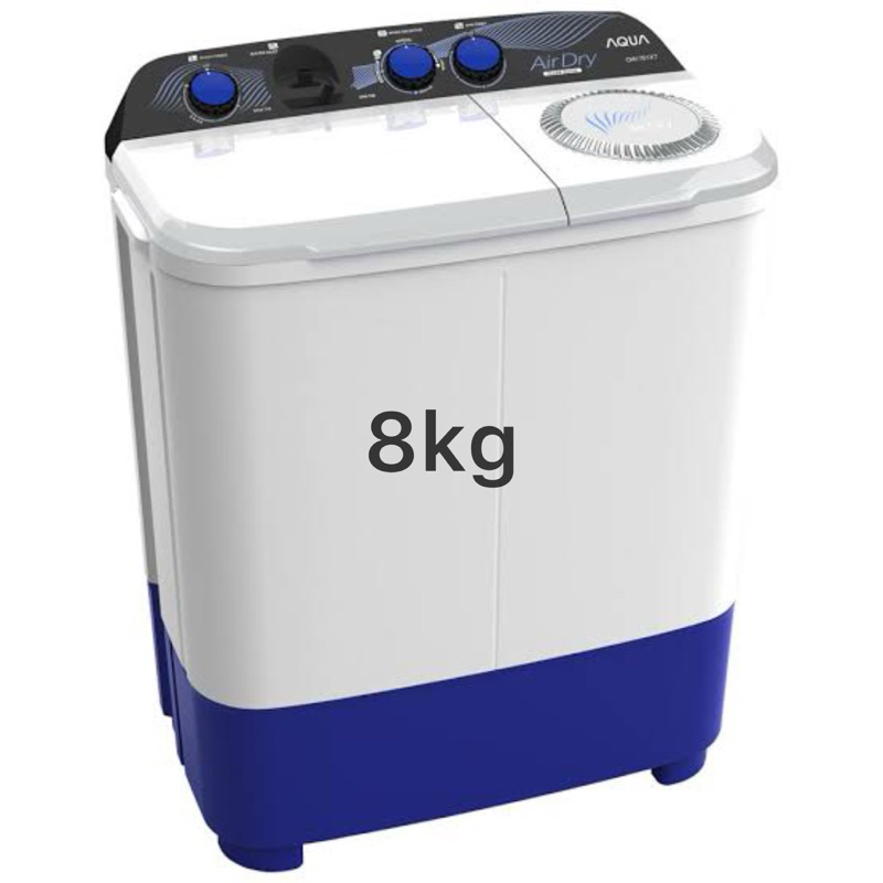 MESIN CUCI AQUA QW 850 851 860 871 880 881 XT 8010 HT 2 Tabung 8 Kg